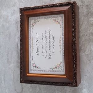 NIB Sankyo Music Box "That's What Friends Are For"